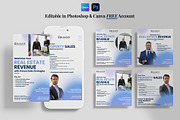 Real Estate Social Media Banners, a Social Media Template by PixelsDesign (Thumbnail 2 of 4)