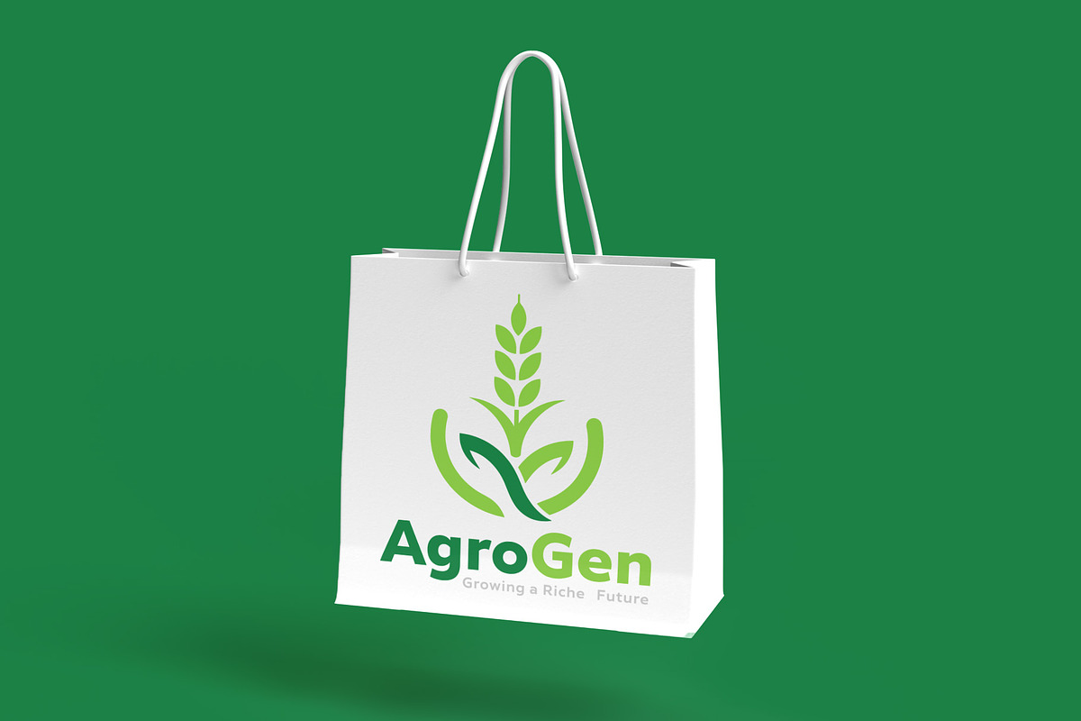 AgroGen Agriculture & Farming Logo preview 3