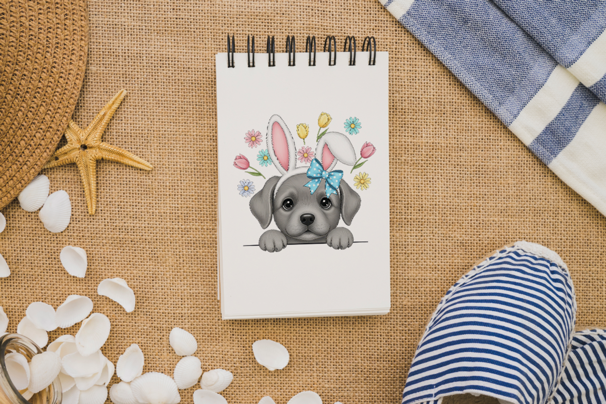 Easter Bunny Dog PNG Clipart., an Animal Illustration by KennedyStudio (Photo 4 of 5)
