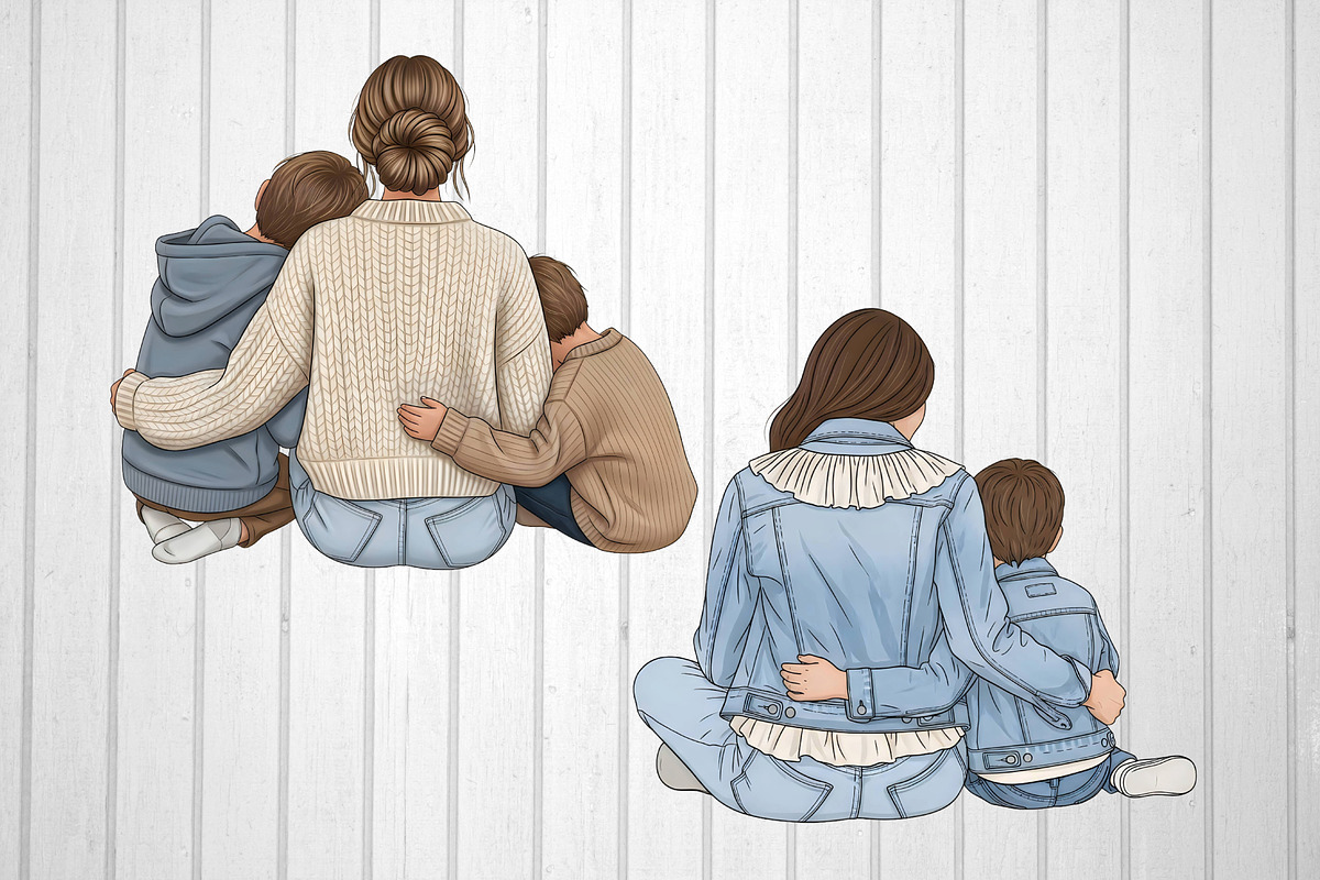 Mother’s Day Clipart Bundle, an Illustration by T-shirt Pond (Photo 2 of 7)