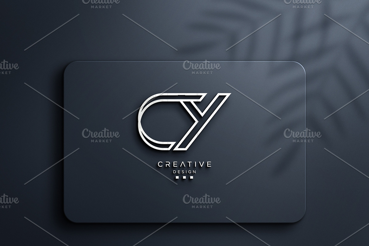 Alphabet Letters Icon Logo CY or YC, a Graphic by art_creater (Photo 2 of 2)