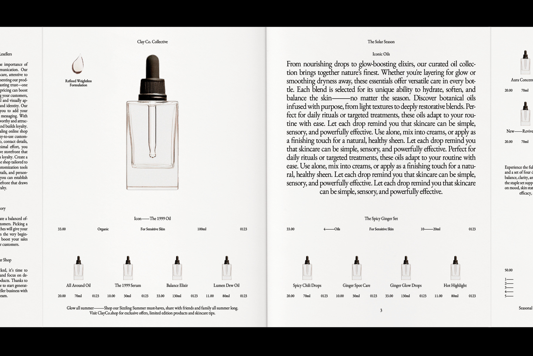 Product Brand Catalog Template&acirc;Clay by Studio Viita  Creative Market