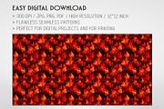 20 Seamless Fire! Fire! Patterns, a Pattern Graphic by Nordic Design (Thumbnail 2 of 9)