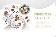 Watercolor Christmas Aesthetics, a Decorative Illustration by S_ARTLOVE (Thumbnail 9 of 11)