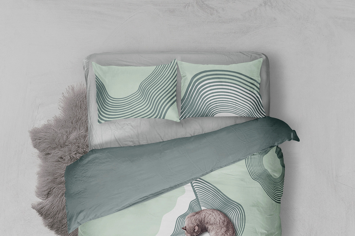 Elegant camo. Abstract pattern pack., a Pattern Graphic by lisa_kalev (Photo 6 of 9)