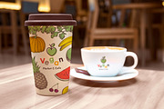 Vegan restaurant identity creator, a Food Illustration by Alfazet Chronicles (Thumbnail 9 of 12)