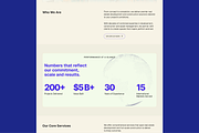 Construction Landing Page Template, an UI Kit Template by BeadyLab (Thumbnail 3 of 6)