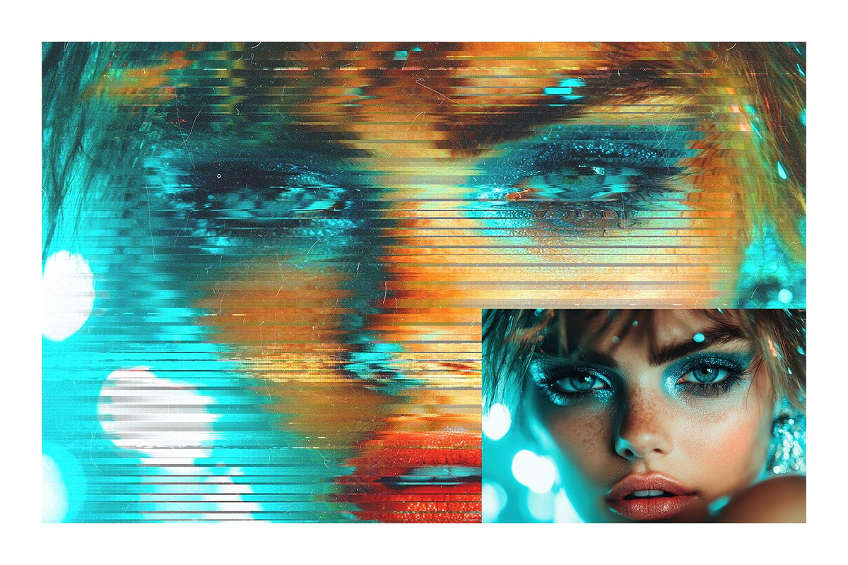 Sideways Glitch Photo Effect, a Layer Style Add-On by DesignerCandies (Photo 4 of 7)