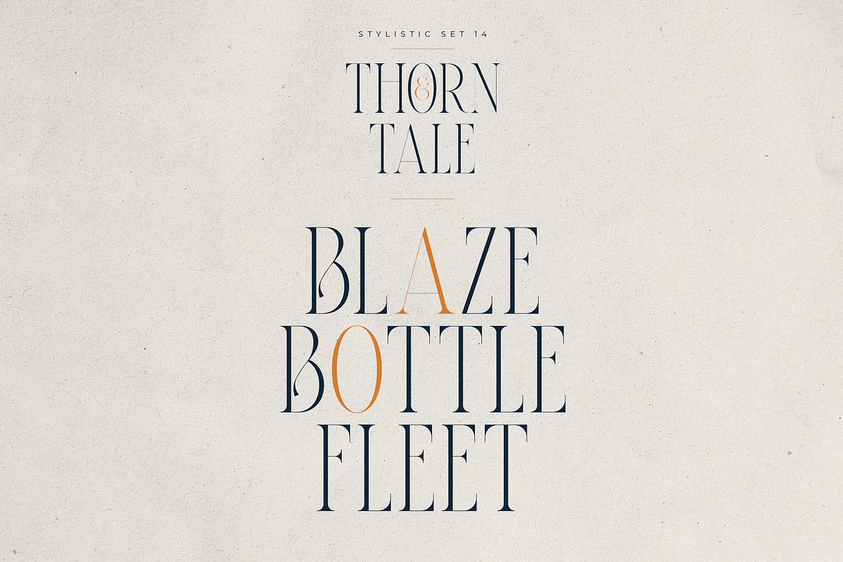 Thorn & Tale – A Refined Serif Font, a Serif Font by VP Fonts (Photo 28 of 30)