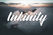 Inkinity | Hand-lettering Font, a Script Font by Angelo Knf | Anko Studio (Thumbnail 1 of 9)