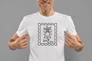 Christmas Bell Stamp PNG, an Illustration by Daily.Designs (Thumbnail 3 of 6)