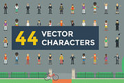 44 Vector Characters Illustrations, a Person Illustration by S4 Shop (Thumbnail 1 of 3)