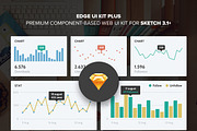 Edge UI Kit Plus, a Templates & Theme by UI8 (Thumbnail 3 of 4)