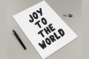 Mini Forest unique font, a Handwritten Font by Fourteen Letter (Thumbnail 3 of 7)