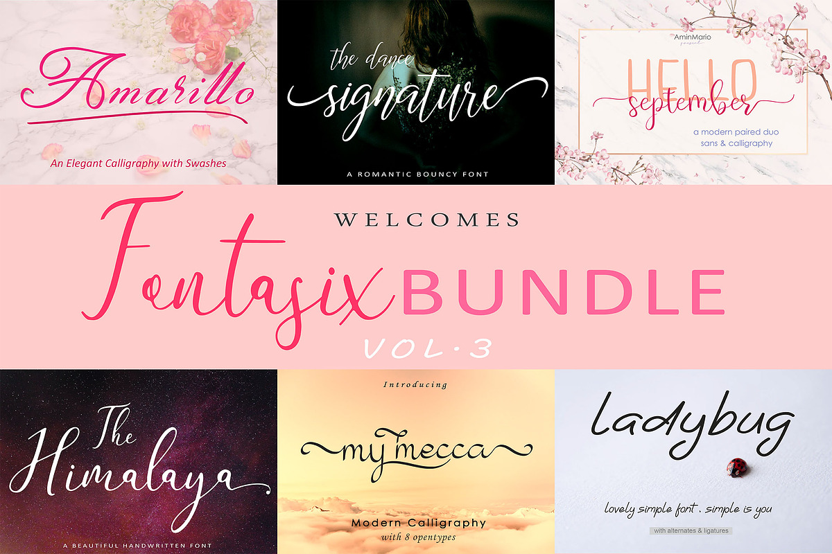 FONTASIX BUNDLE // VOL.3