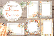 Pumpkins. Watercolor collection, an Object Graphic by Ana-Sakuta (Thumbnail 6 of 17)