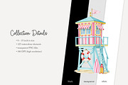 125 vintage holiday clip art, a Seasonal Illustration by Poppy Lane Studio (Thumbnail 11 of 11)