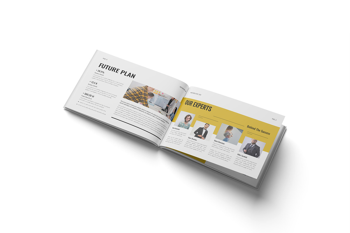 Business White Paper Landscape preview 8