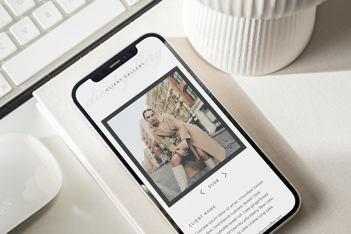 Showit Photo Gallery Add On Template, a Landing Page Template by Blush Created (Photo 10 of 10)