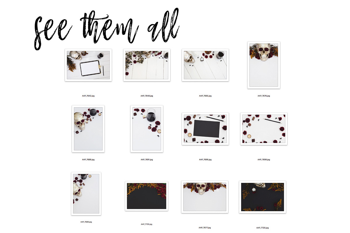 Hallow's Eve Mini Photo Bundle, a Pens & Pencil Mockup by Ashley Alexandra Design (Photo 7 of 8)