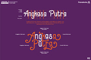 Angkasa Putra, a Blackletter Font by panakota studio (Thumbnail 3 of 6)