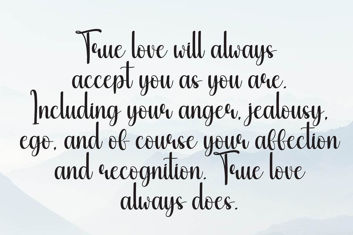 Snowflake | Script Font, a Handwritten Font by Scratchones (Photo 6 of 9)