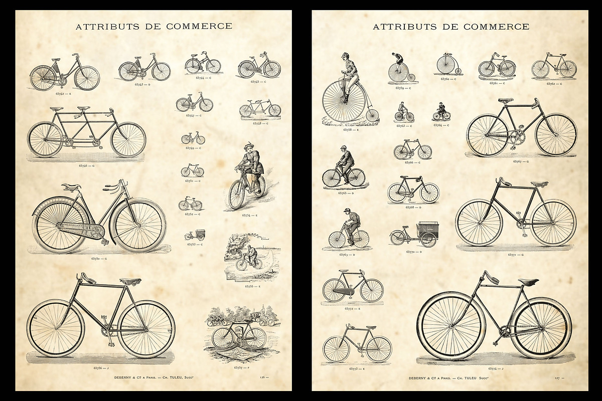 Old automobiles & bicycles + BONUS preview 3