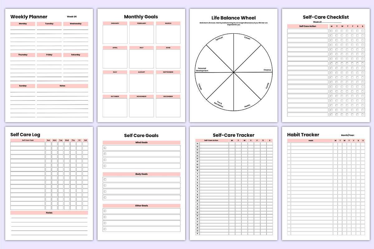 2025-2026 Vision Board Planner Canva, a Stationery Template by Mustafiz (Photo 6 of 7)