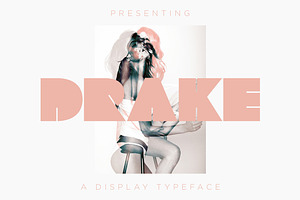 DRAKE A Display Font