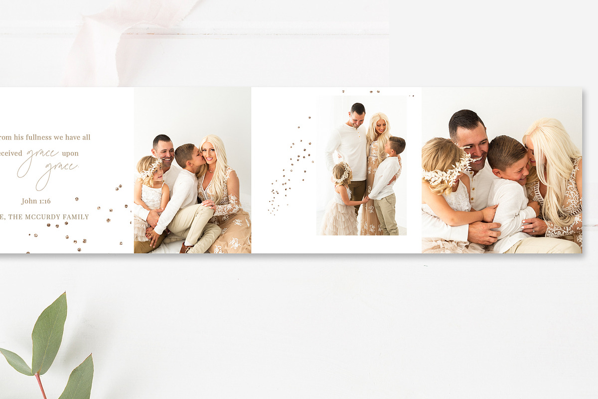 3x3 Mini Album Template PSD, a Card Template by By Stephanie Design (Photo 2 of 3)