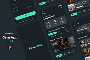 Gym Workout App UI Kits