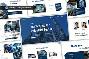 Industry and Factory Keynote, a Presentation Template by Antstheme