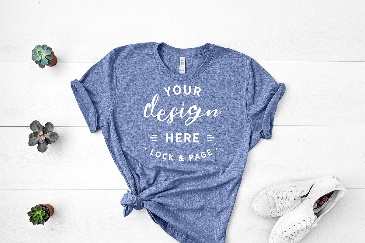 Bella Canvas T-Shirt Mockup Bundle, a Shirt Mockup by lock and page (Photo 74 of 85)