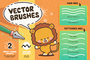 Cute Comic Creator for Affinity, a Brushes & More by Green Room Media (Thumbnail 4 of 25)