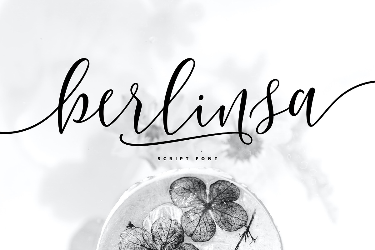 Berlinsa Script Font - Update!