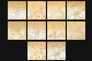 Gold glitter marble ombre, a Texture Graphic by Paper Farms (Thumbnail 2 of 2)