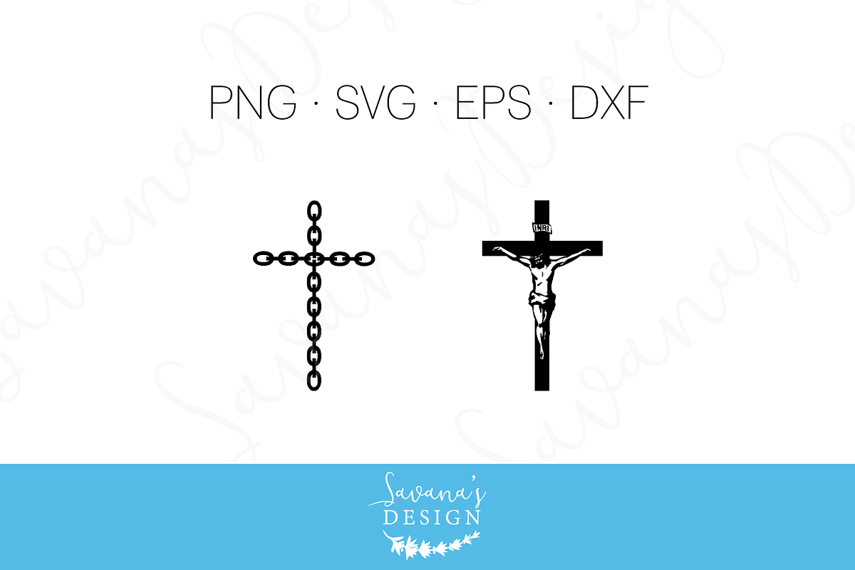 Cross SVG, EPS, DXF Cut Files, a Decorative Illustration by SavanasDesign (Photo 2 of 5)