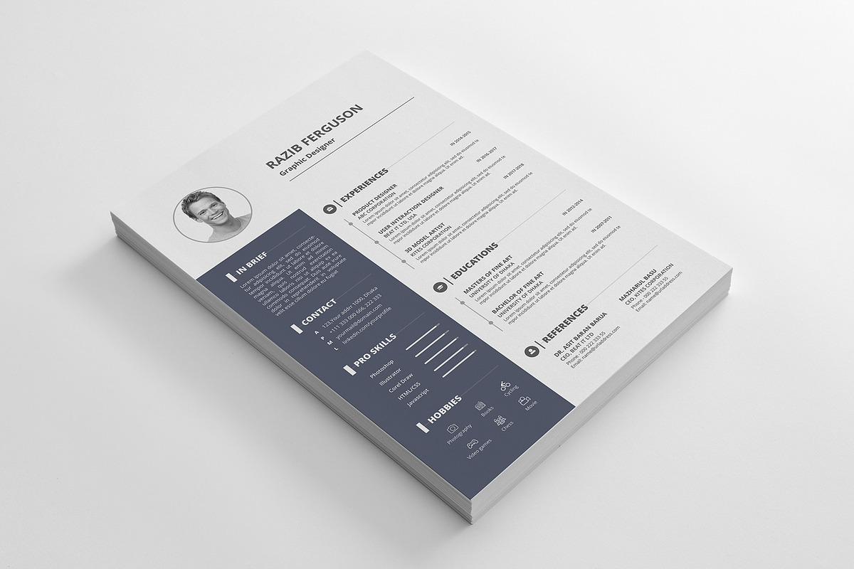 The Resume, a Resume Template by Rongmistiry (Photo 2 of 5)
