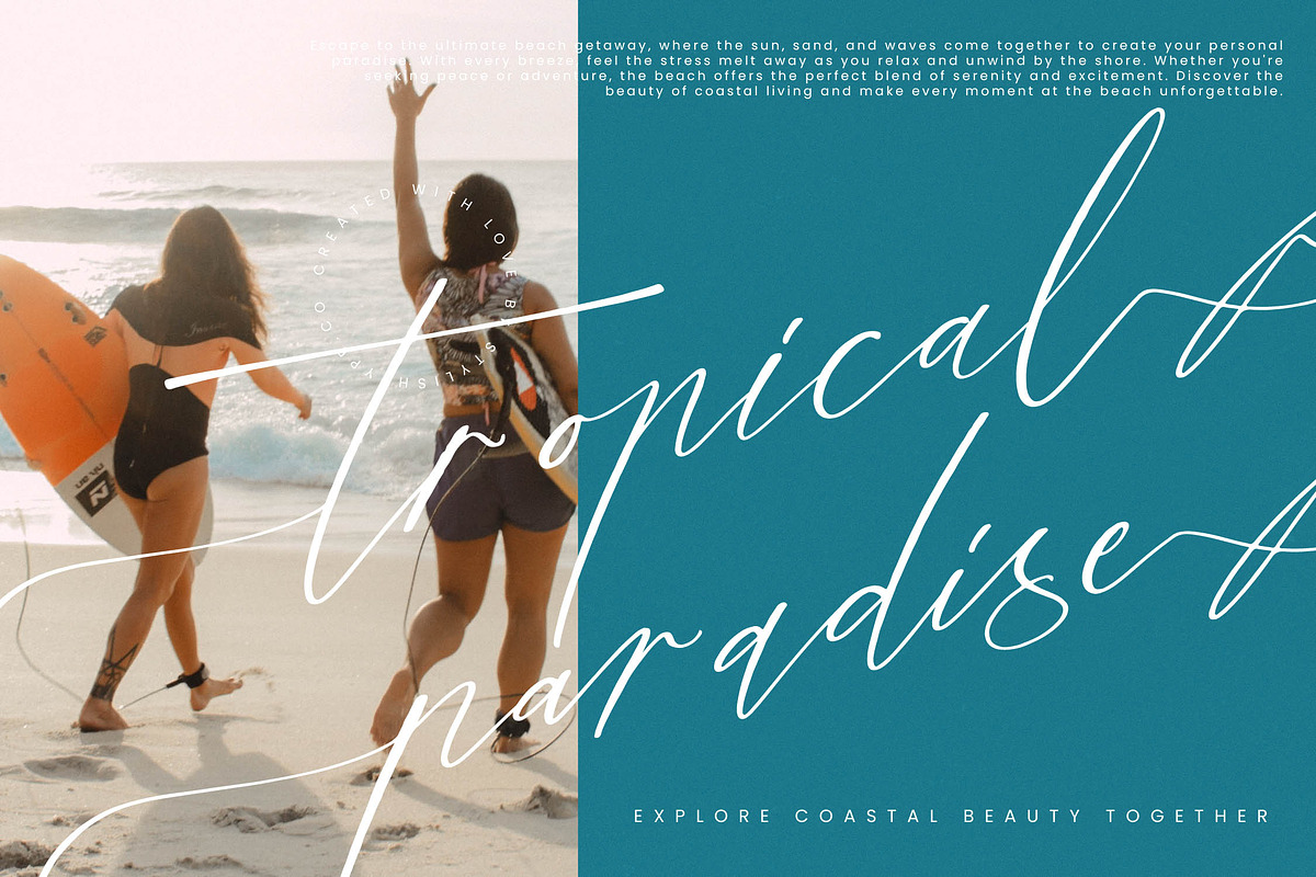 Shillueta Fantture Modern Signature, a Script Font by stylishtype.co (Photo 4 of 20)