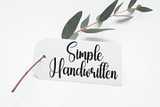 Homework | Script Font, a Handwritten Font by Scratchones (Thumbnail 3 of 9)