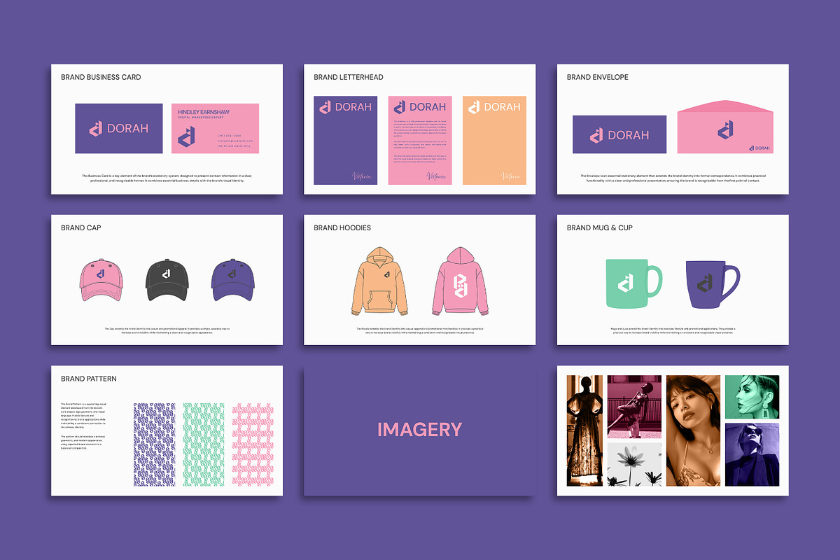 DORAH | Brand Guidelines Bundle, a Branding & Logo Template by Artisan Vibes (Photo 9 of 9)