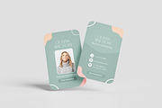 Vertical Business Card Mockup, a Product Mockup by MrLetters (Thumbnail 4 of 5)
