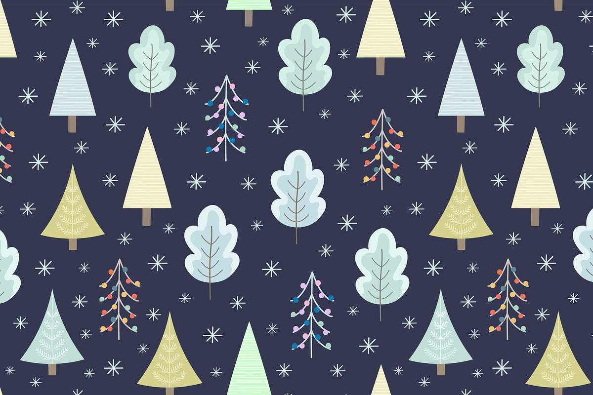 Winter Owls: patterns, illustrations, a Pattern Graphic by Gulnara Sabirova (Photo 4 of 10)
