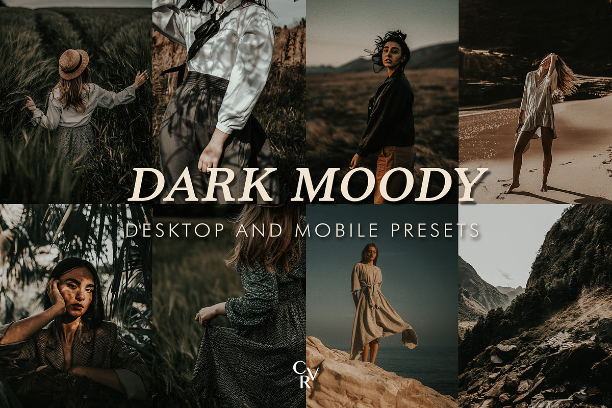 10 Moody Lightroom Presets, a Preset Add-On by CVR Presets (Photo 1 of 8)