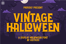 Vintage Halloween - Display Font