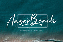 Anyer Beach - Handwritten Font