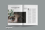 Adobe InDesign Magazine Template, a Magazine Template by Ms Tonia Designs (Thumbnail 5 of 10)