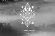 Sacred Geometry Animal Totem, an Animal Illustration by Flo Sacred Art (Thumbnail 3 of 13)