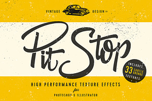 PitStop - Subtle Texture Effects, a Layer Style Add-On by Ian Barnard