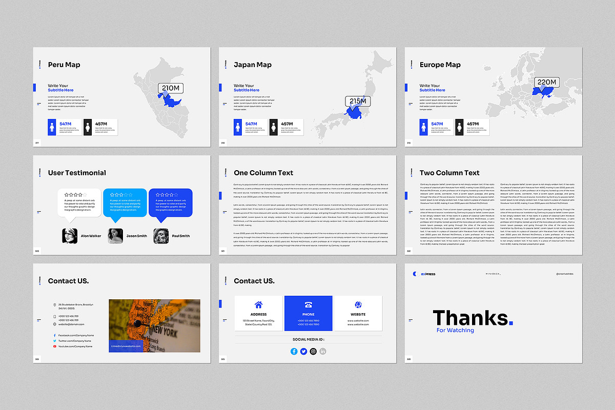 Pitch Deck PowerPoint Template, a Presentation Template by CreativeSlides (Photo 40 of 41)